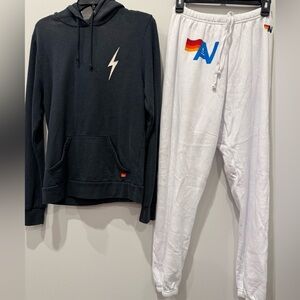 Aviator Nation set NWT, hoodie, and sweatpants size medium